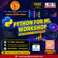 Python for Machine Learning Workshop 2026 venue Poster